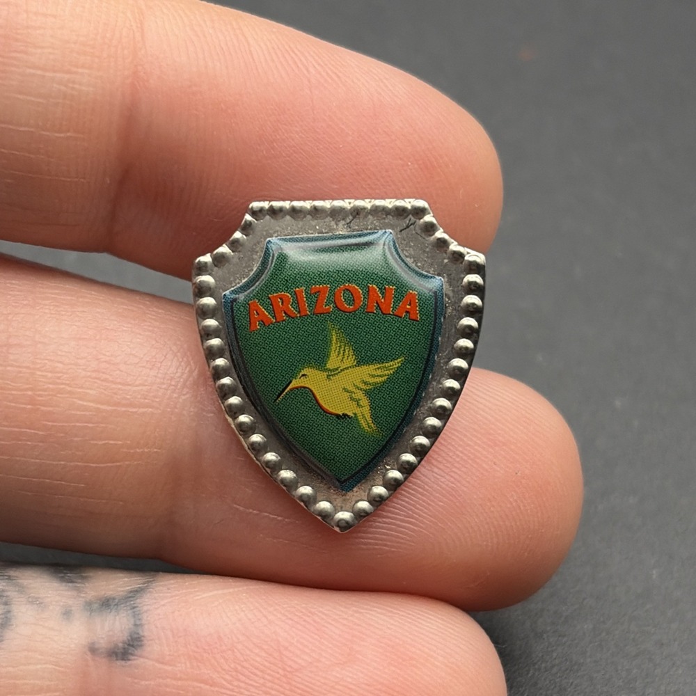 State Of Arizona Shield Crest United States Of‎ America Lapel Hat Pin